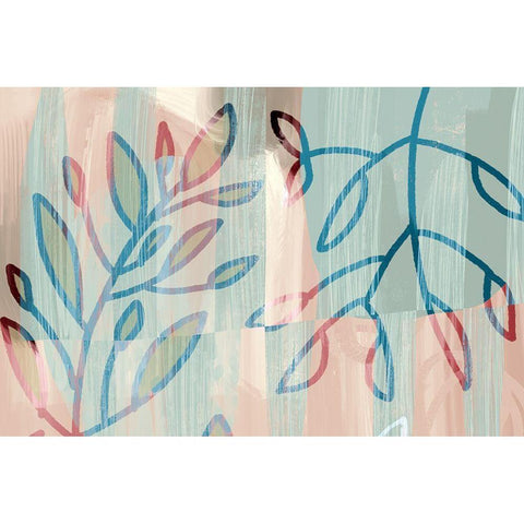 Rhoda White Modern Wood Framed Art Print by Naskrent, Delores