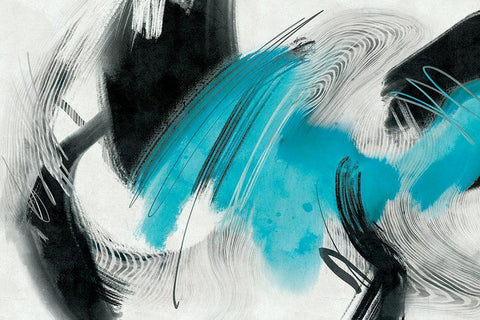 Familiar Duress Black Ornate Wood Framed Art Print with Double Matting by Naskrent, Delores