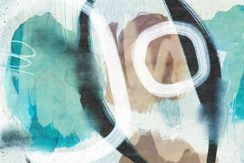 Sentient Murmur Black Ornate Wood Framed Art Print with Double Matting by Naskrent, Delores