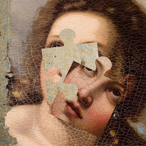 Mastermispiece Black Modern Wood Framed Art Print by Smith, Karen