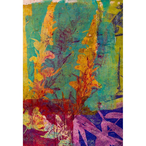 Wander Gold Ornate Wood Framed Art Print with Double Matting by St Hilaire, Elizabeth