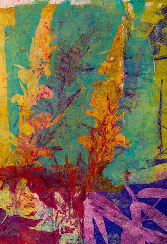 Wander White Modern Wood Framed Art Print with Double Matting by St Hilaire, Elizabeth