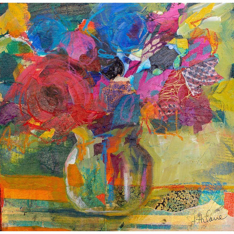 Only In Dreams I Black Modern Wood Framed Art Print with Double Matting by St Hilaire, Elizabeth