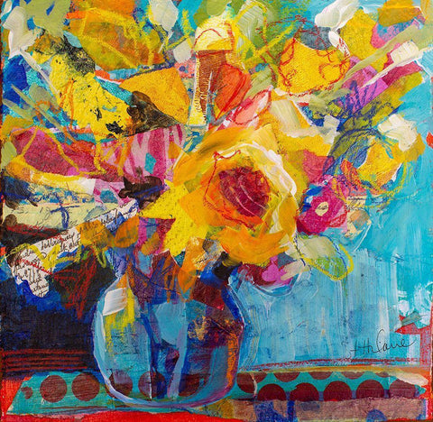 Only In Dreams II White Modern Wood Framed Art Print with Double Matting by St Hilaire, Elizabeth