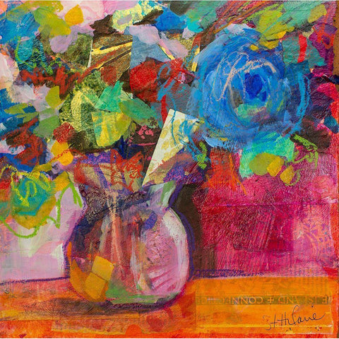 Only in Dreams V Black Modern Wood Framed Art Print by St Hilaire, Elizabeth