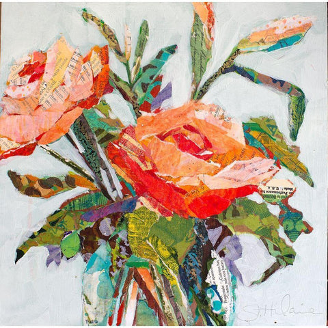 Hacienda Dream White Modern Wood Framed Art Print by St Hilaire, Elizabeth