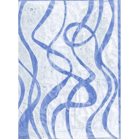 Monoprint X Gold Ornate Wood Framed Art Print with Double Matting by St Hilaire, Elizabeth