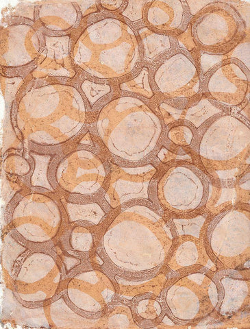 Chair Caning  Black Ornate Wood Framed Art Print with Double Matting by St Hilaire, Elizabeth