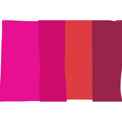 Art Shape Colors Design XXXIX Black Modern Wood Framed Art Print with Double Matting by Orlov, Irena