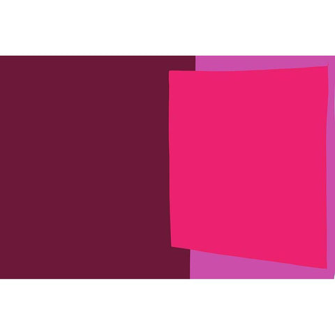 Art Shape Colors design XXXXVII Black Modern Wood Framed Art Print by Orlov, Irena