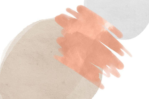 Art Shape Colors Design XXXXVIII Black Ornate Wood Framed Art Print with Double Matting by Orlov, Irena