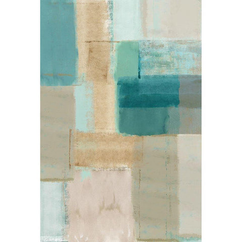 Summer Daze I Black Modern Wood Framed Art Print by Kouta, Flora