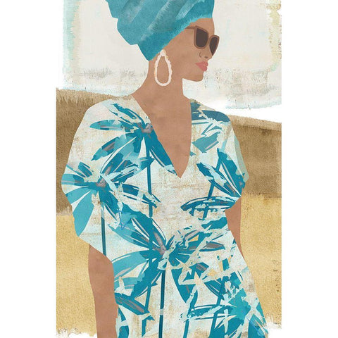 Clementine I Black Modern Wood Framed Art Print by Kouta, Flora