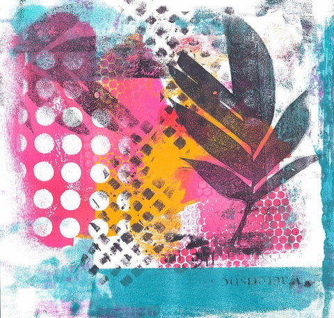 Wild Tropical Paradise Black Ornate Wood Framed Art Print with Double Matting by Haase, Andrea