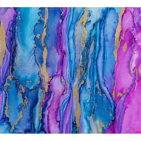 Abstract Ink Fantasy II White Modern Wood Framed Art Print by Haase, Andrea