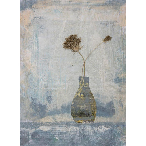 Summer is Over White Modern Wood Framed Art Print by Haase, Andrea