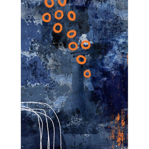 Nightscape Dream White Modern Wood Framed Art Print by Haase, Andrea