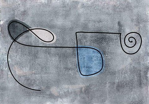 Joy of the Journey White Modern Wood Framed Art Print with Double Matting by Haase, Andrea