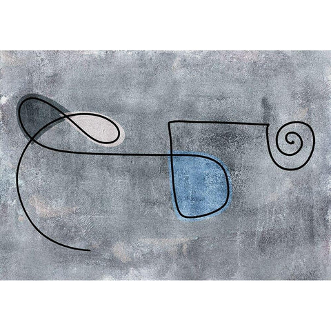 Joy of the Journey Black Modern Wood Framed Art Print by Haase, Andrea