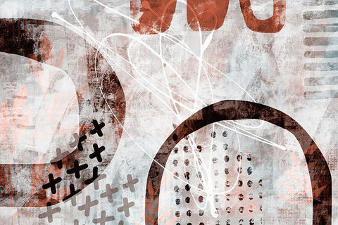 Secret Escape I White Modern Wood Framed Art Print with Double Matting by Haase, Andrea