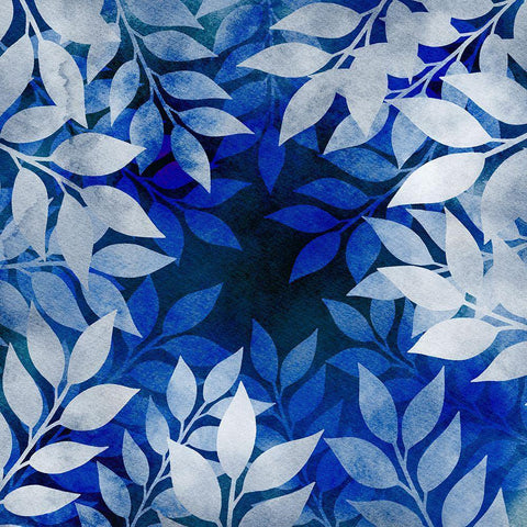 Fancy Botany I White Modern Wood Framed Art Print with Double Matting by Haase, Andrea