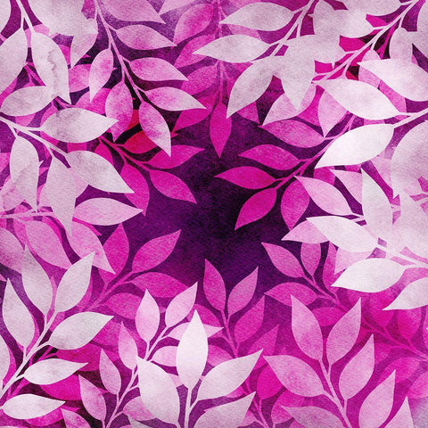 Fancy Botany II White Modern Wood Framed Art Print by Haase, Andrea