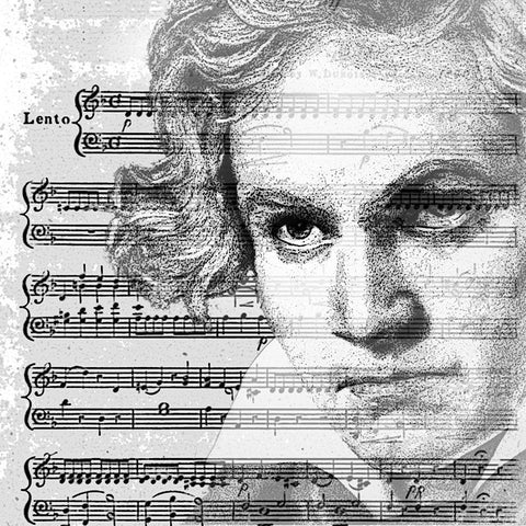 Muso I Gold Ornate Wood Framed Art Print with Double Matting by Smith, Karen