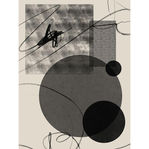 Turn Around II Gold Ornate Wood Framed Art Print with Double Matting by Holman, Nicholas