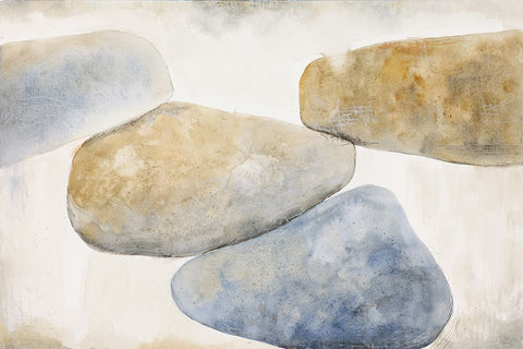 Stillness in Motion I White Modern Wood Framed Art Print with Double Matting by Joy, Julie