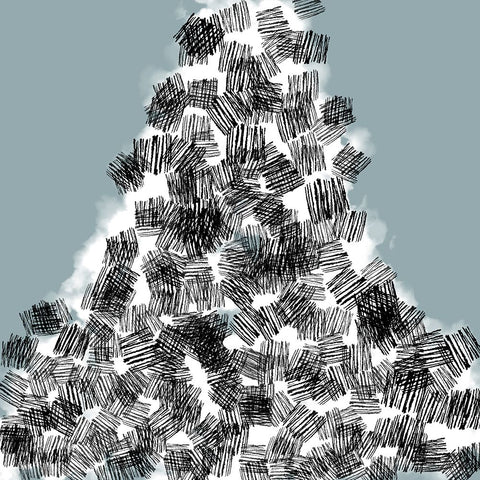 Snack Attack I Black Ornate Wood Framed Art Print with Double Matting by Schlotzhauer, Jim