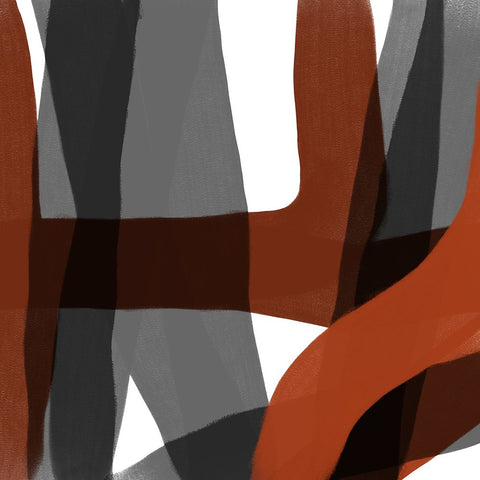 Wherewithal I Black Modern Wood Framed Art Print by Schlotzhauer, Jim