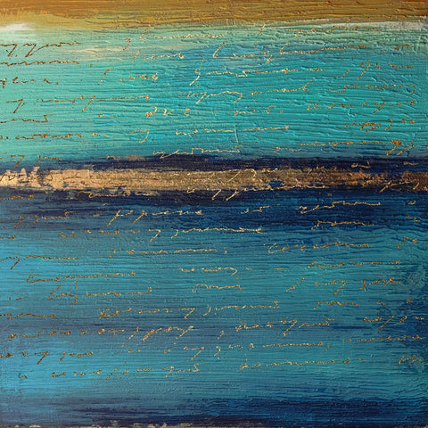 Insignia II Black Ornate Wood Framed Art Print with Double Matting by Smith, Karen