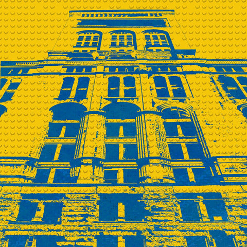 Leveller II Black Modern Wood Framed Art Print by Smith, Karen