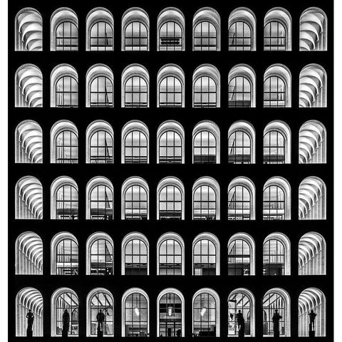 Untitled White Modern Wood Framed Art Print by Cuomo, Massimo