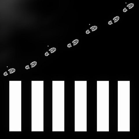 the man with the wooden walking stick Black Ornate Wood Framed Art Print with Double Matting by Flour, Piet