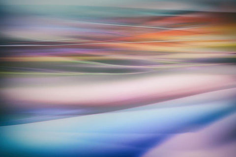 Untitled Black Ornate Wood Framed Art Print with Double Matting by Or, Keren