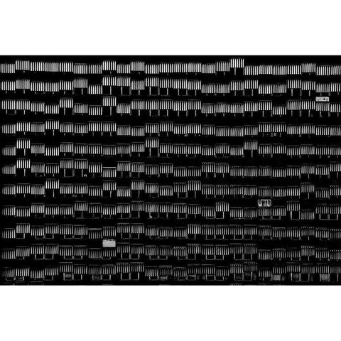 A way of life Black Modern Wood Framed Art Print with Double Matting by Stoop, Susanne