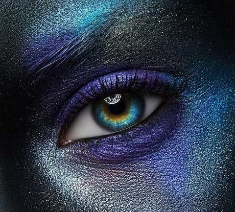 Macro beauty White Modern Wood Framed Art Print with Double Matting by Malikov, Alex