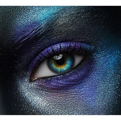 Macro beauty Black Modern Wood Framed Art Print by Malikov, Alex