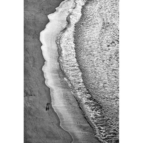 St Black Modern Wood Framed Art Print by Lopes Franco, Carlos