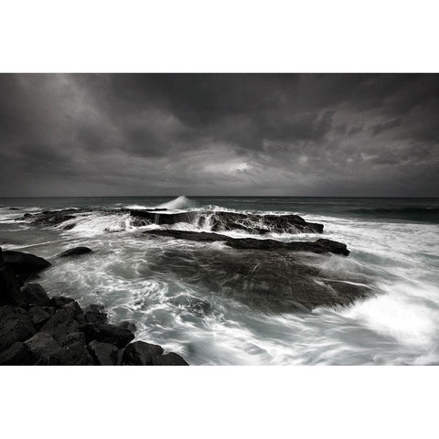 After the storm Gold Ornate Wood Framed Art Print with Double Matting by Brackstone, Mel