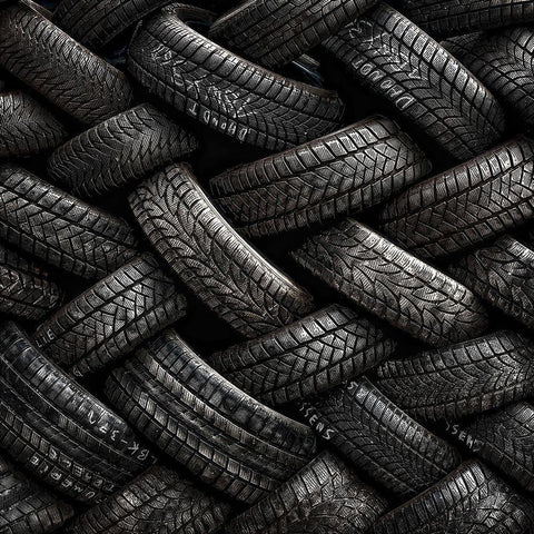 feeling tired Black Ornate Wood Framed Art Print with Double Matting by Flour, Piet