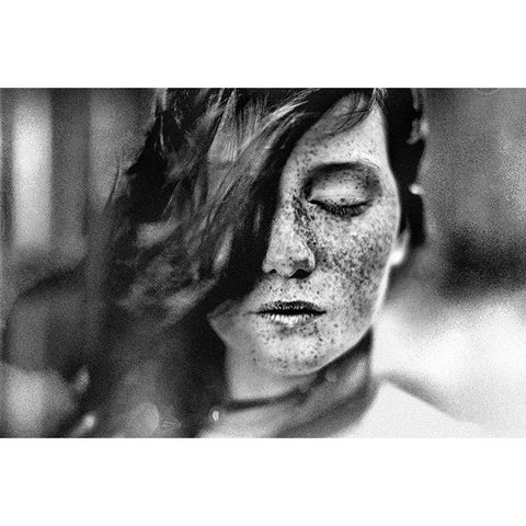 hopes unseen White Modern Wood Framed Art Print by Hur, Lars