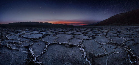 The Dark Side Black Ornate Wood Framed Art Print with Double Matting by De La, Javier