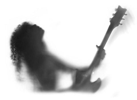 Solo White Modern Wood Framed Art Print with Double Matting by Kisworo, Sebastian