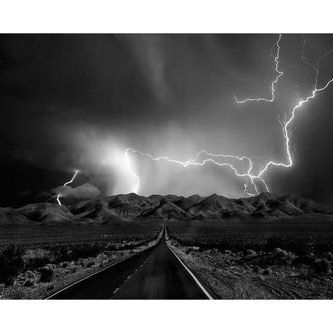 On the Road with the Thunder Gods Gold Ornate Wood Framed Art Print with Double Matting by Depaepe, Yvette