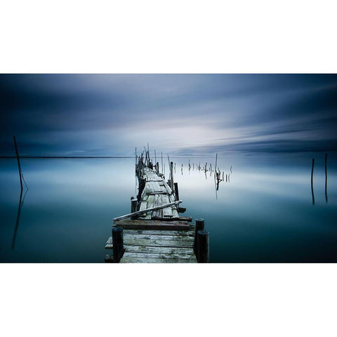 TIMELESS Black Modern Wood Framed Art Print by Dias, Paulo