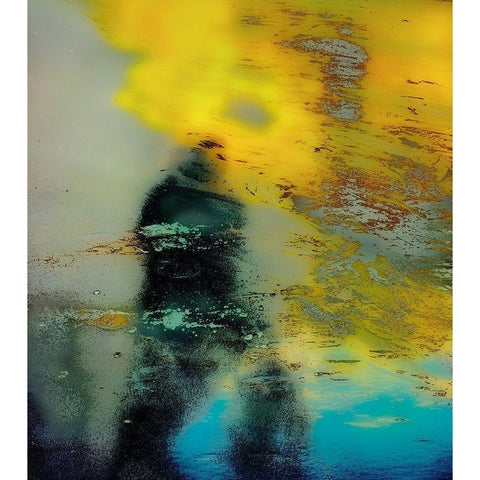 All paths lead to you Black Modern Wood Framed Art Print with Double Matting by Dou, Shenshen