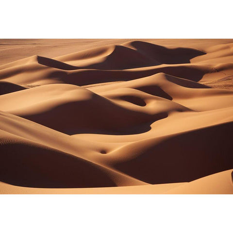 Curves Gold Ornate Wood Framed Art Print with Double Matting by Slosar, Ivan