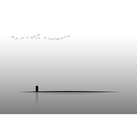 payphone Black Modern Wood Framed Art Print by Bocor, Bocah